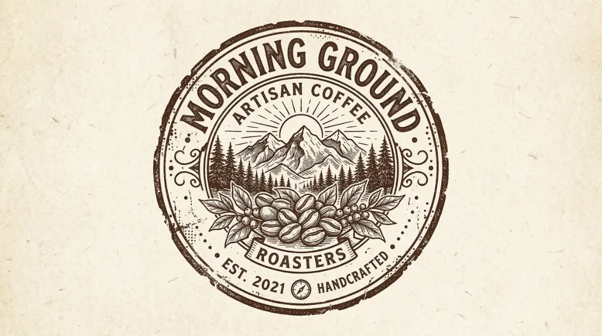 Vintage_artisan_coffee_shop_logo_badge_circular_em_delpmaspu